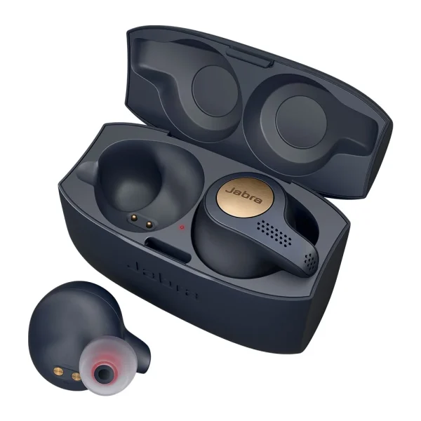 Restored Jabra Elite Active 65t Wireless Earbuds (Copper Blue) with Integrated Motion Sensor (Refurbished) - Image 2