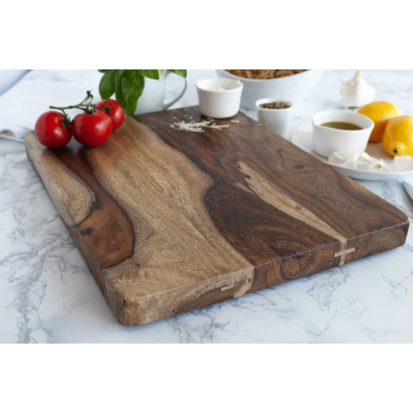 Architec 12" x 16" Sheesham Wood Gourmet Cutting Board