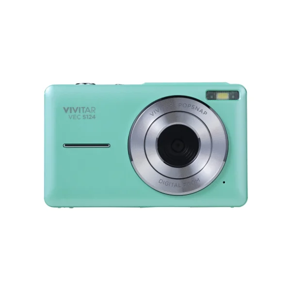 Vivitar Popnap Digital Camera, Green, 16X Zoom, 1080p, Micro SD, Single Pack